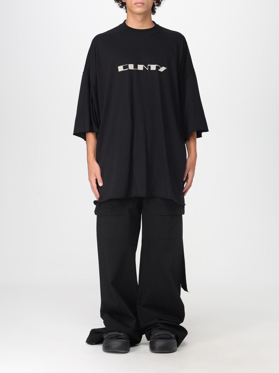 RICK OWENS DRKSHDW T-SHIRT: T-shirt men Rick Owens Drkshdw, Black - Img 1