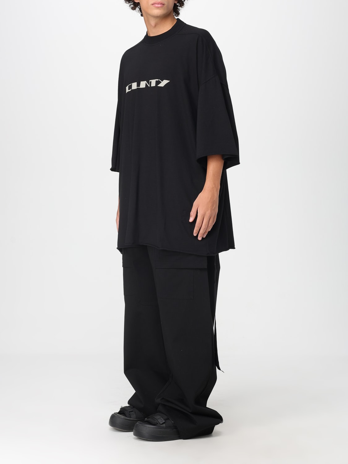 RICK OWENS DRKSHDW T-SHIRT: T-shirt men Rick Owens Drkshdw, Black - Img 4