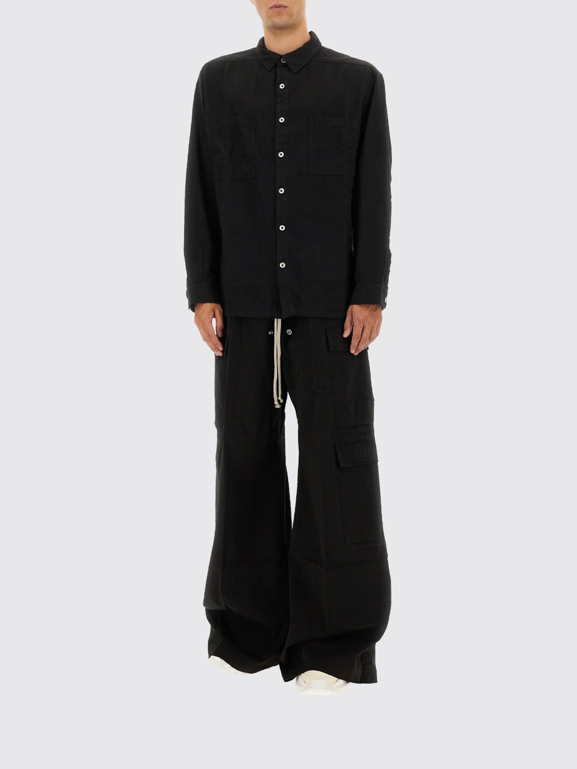 RICK OWENS DRKSHDW HEMD: Hemd herren Rick Owens Drkshdw, Schwarz - Img 2