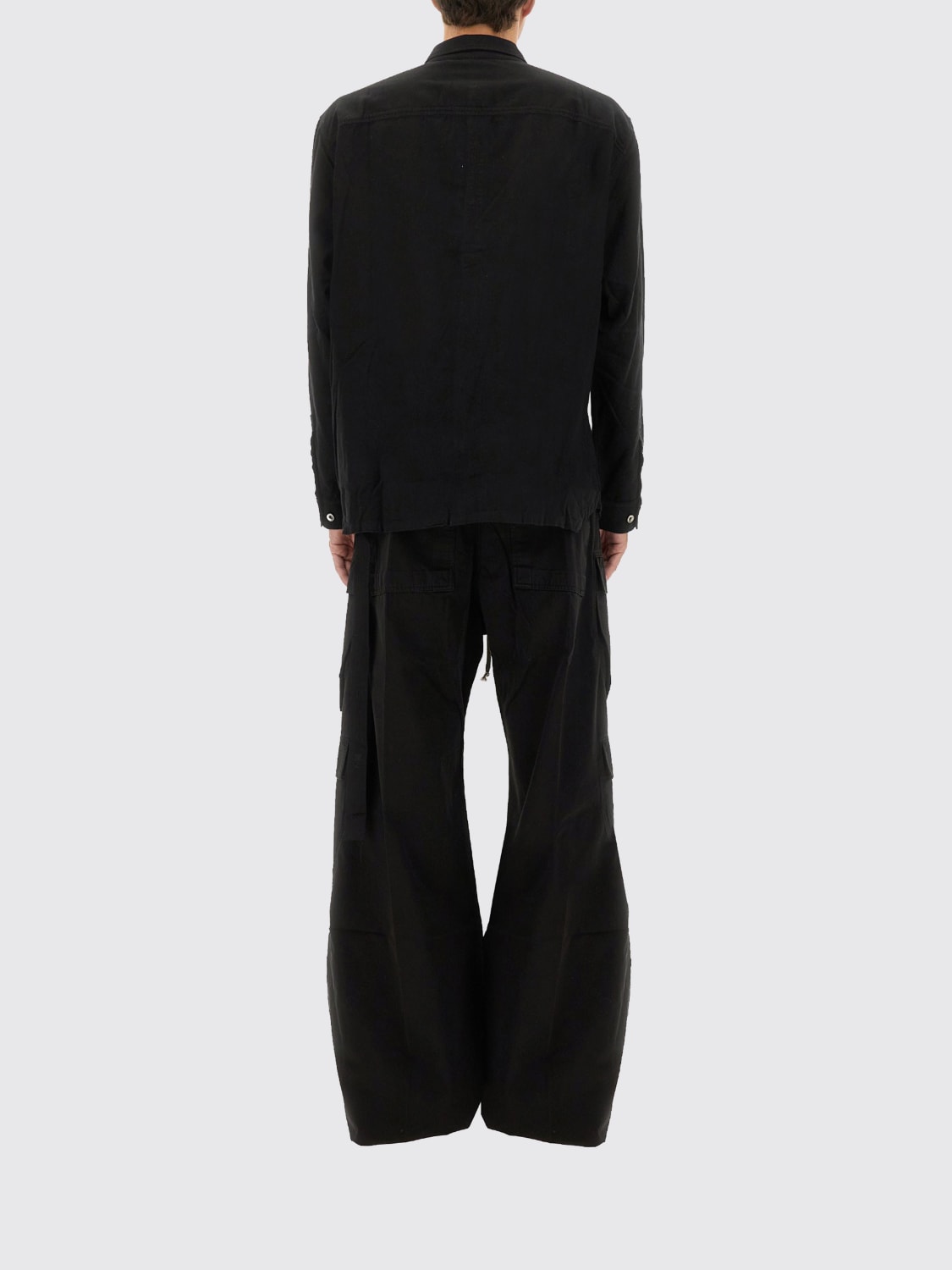 RICK OWENS DRKSHDW HEMD: Hemd herren Rick Owens Drkshdw, Schwarz - Img 3