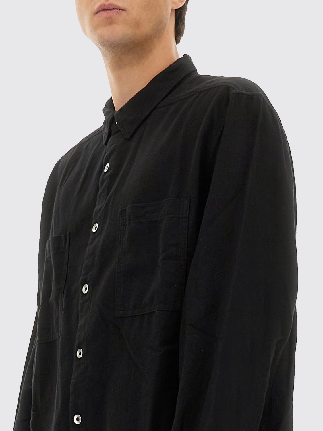 RICK OWENS DRKSHDW HEMD: Hemd herren Rick Owens Drkshdw, Schwarz - Img 4