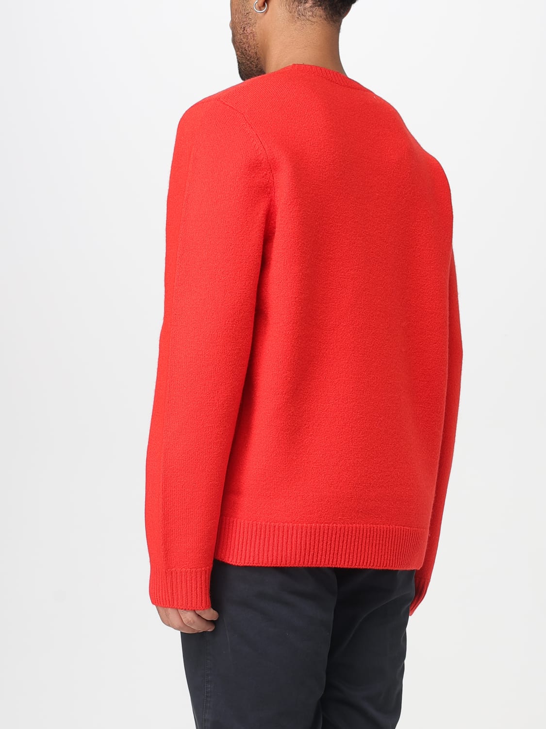 A.P.C. SWEATER: Sweater men A.P.C., Red - Img 2