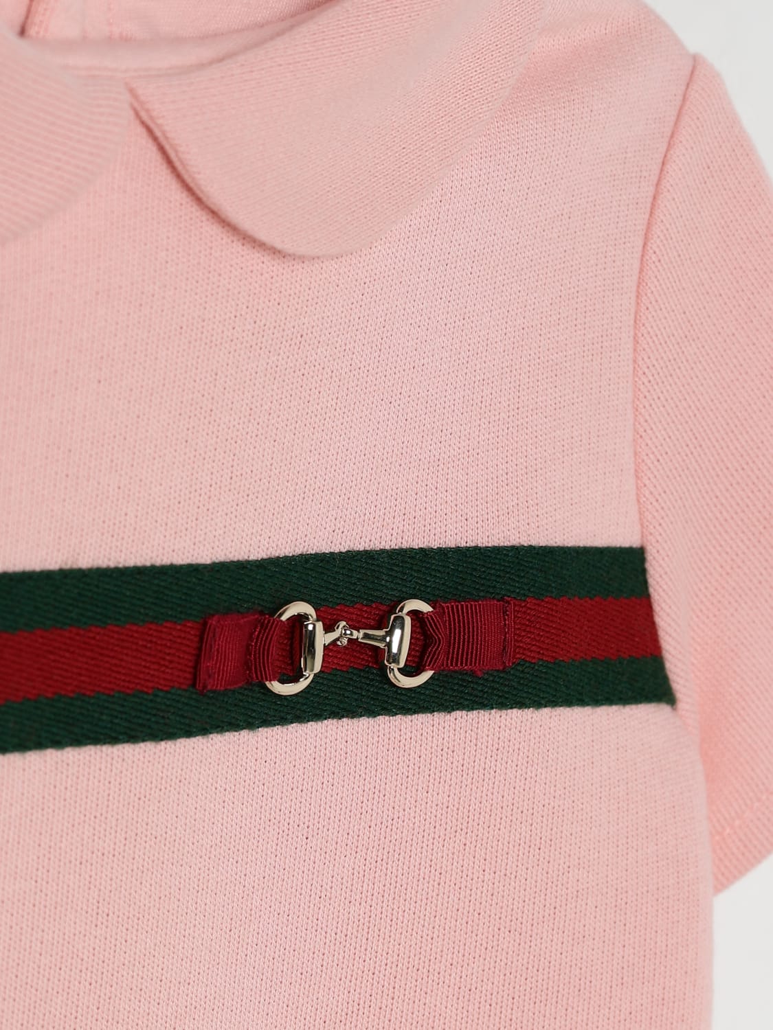 GUCCI ROMPER: Romper kids Gucci, Pink - Img 3