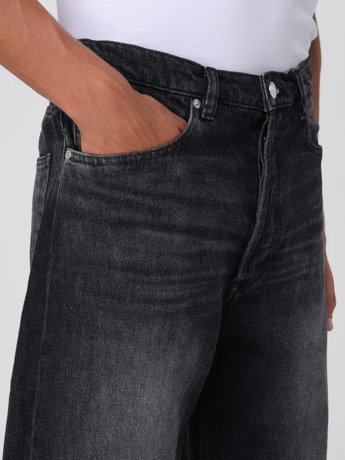 A.P.C. JEANS: Jeans men A.P.C., Black - Img 3