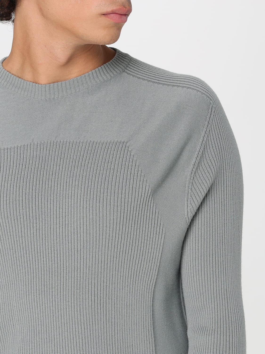 RICK OWENS SWEATER: Sweater men Rick Owens, Indigo - Img 5
