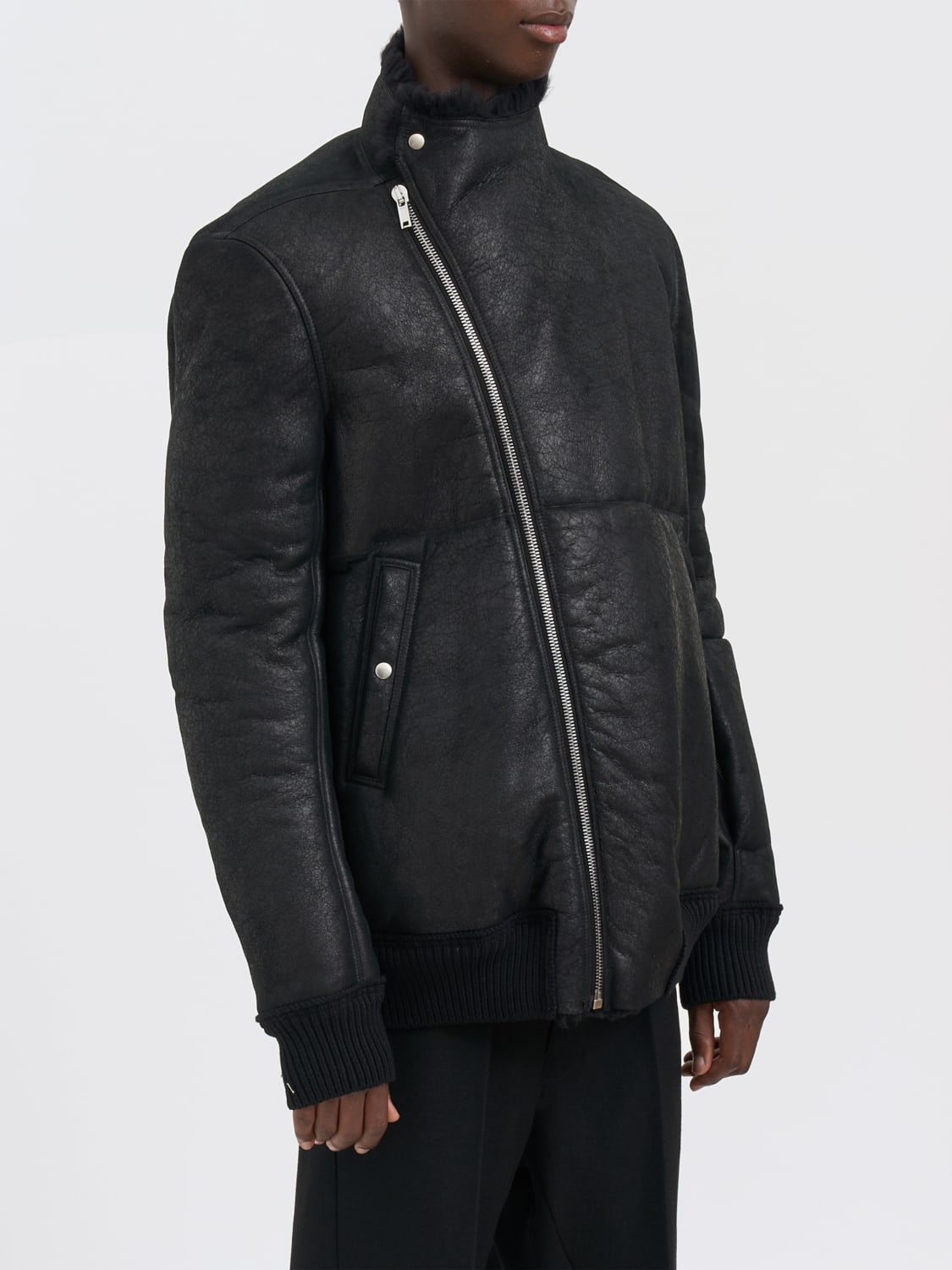 RICK OWENS JACKET: Jacket men Rick Owens, Black - Img 3
