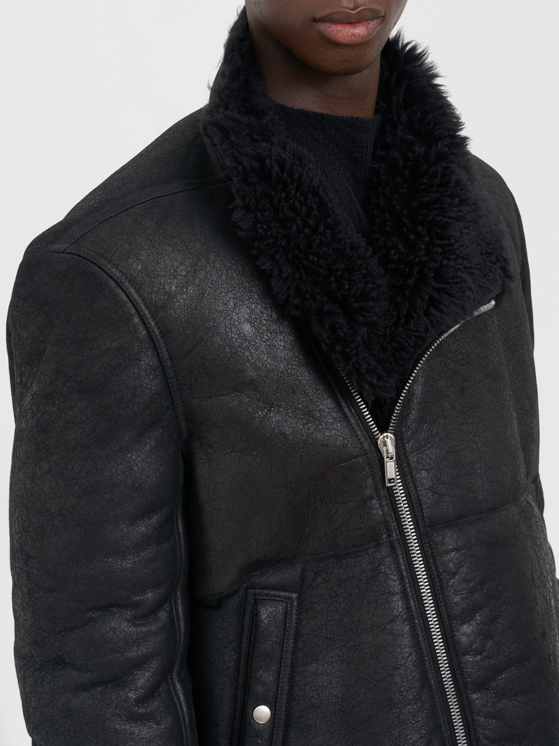 RICK OWENS JACKET: Jacket men Rick Owens, Black - Img 4