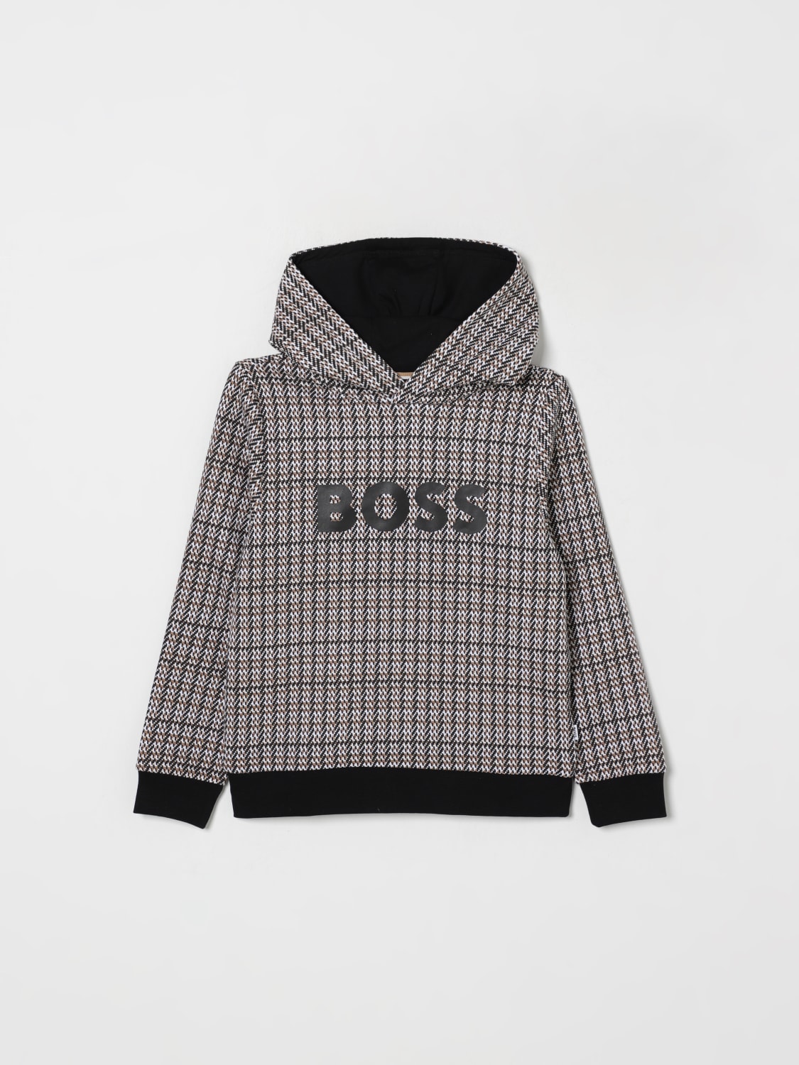 BOSS PULLOVER: Pullover kinder Boss, Schwarz - Img 1