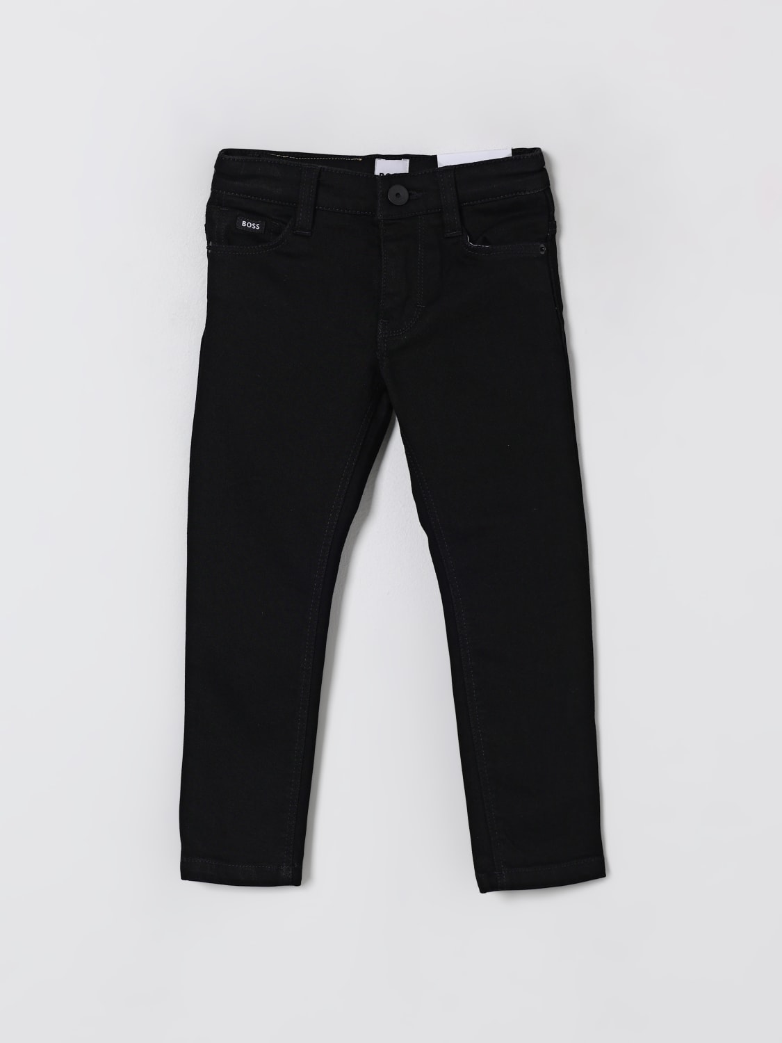 BOSS JEANS: Hose kinder Boss, Schwarz - Img 1