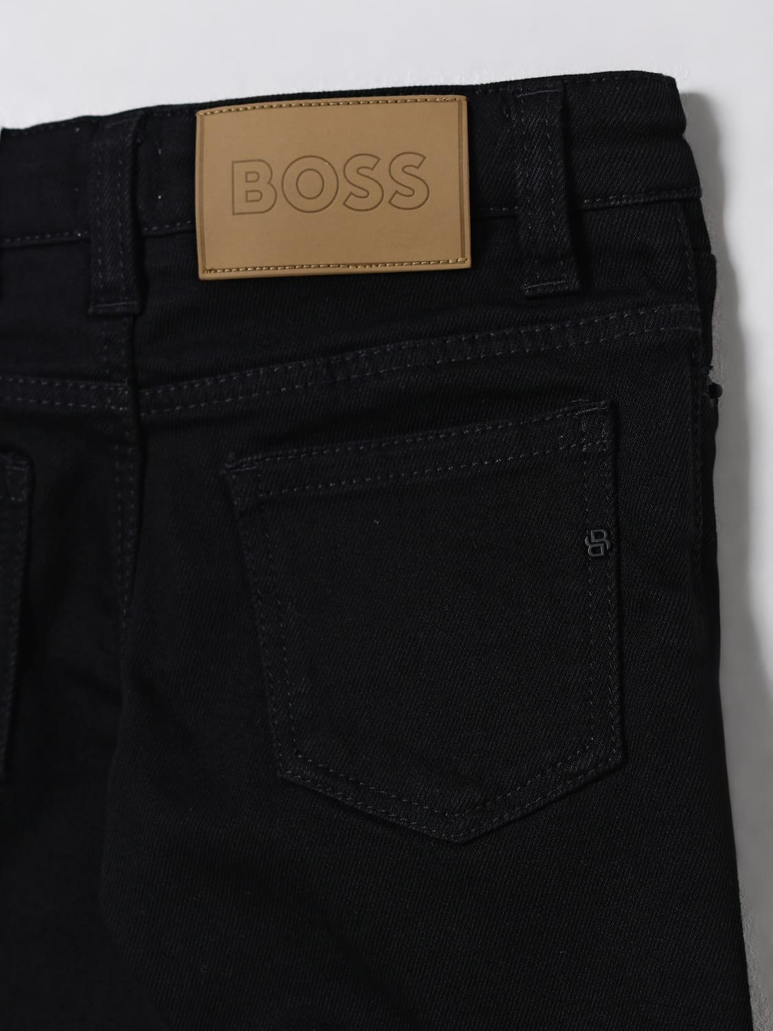 BOSS JEANS: Hose kinder Boss, Schwarz - Img 3