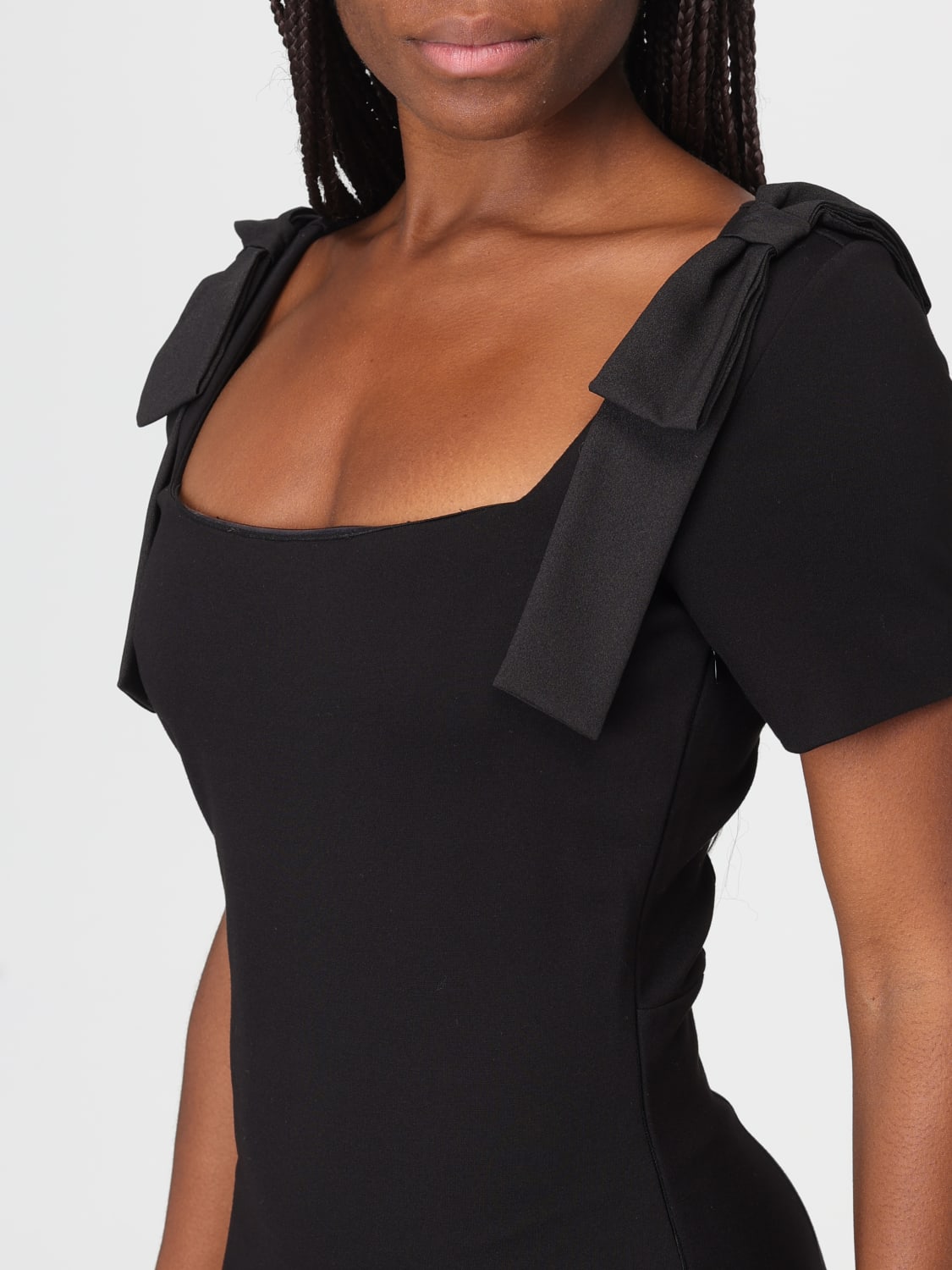 TWINSET ACTITUDE DRESS: Dress woman Twinset Actitude, Black - Img 3