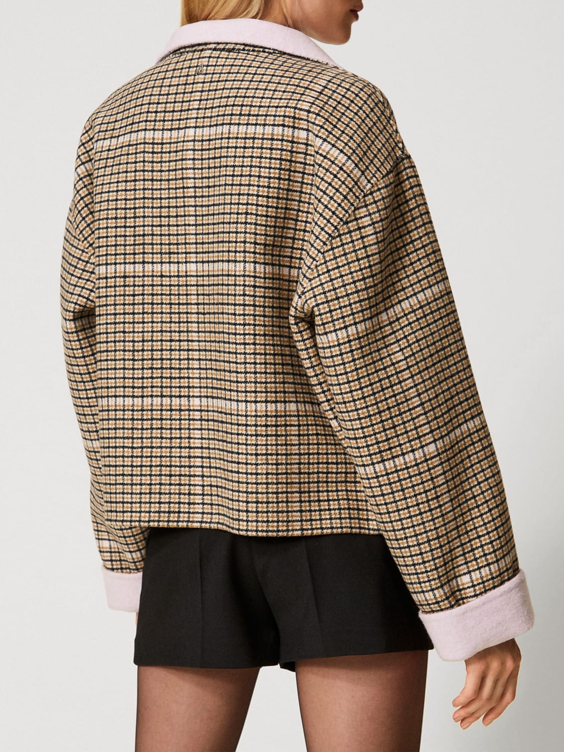 TWINSET ACTITUDE COAT: Jacket woman Twinset Actitude, Natural - Img 2