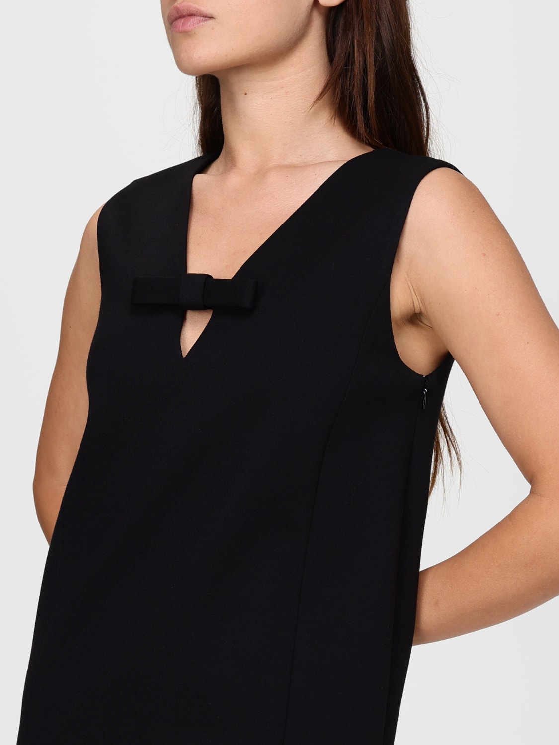 TWINSET ACTITUDE VESTIDO: Vestido mujer Twinset Actitude, Negro - Img 3