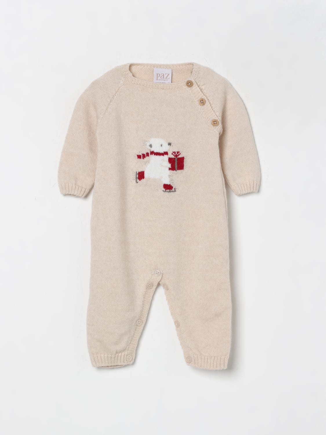 PAZ RODRIGUEZ TRACKSUIT: Tracksuits kids Paz Rodriguez, Beige - Img 1