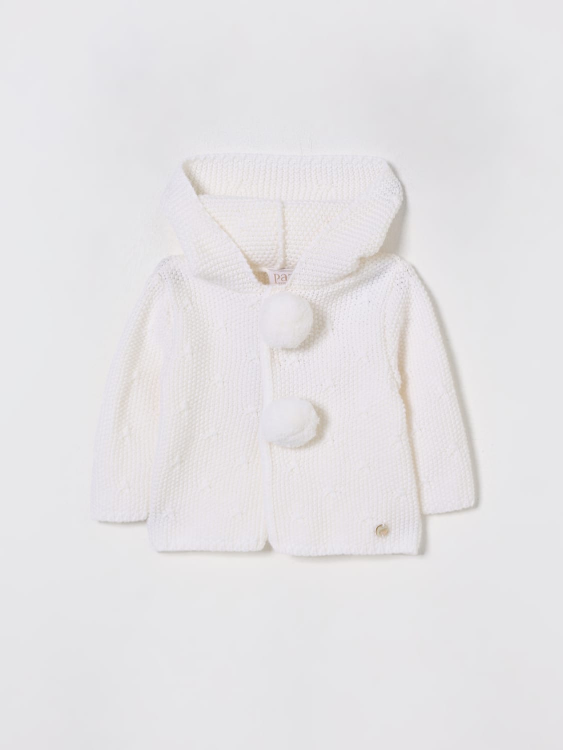 PAZ RODRIGUEZ COAT: Coats kids Paz Rodriguez, Beige - Img 1