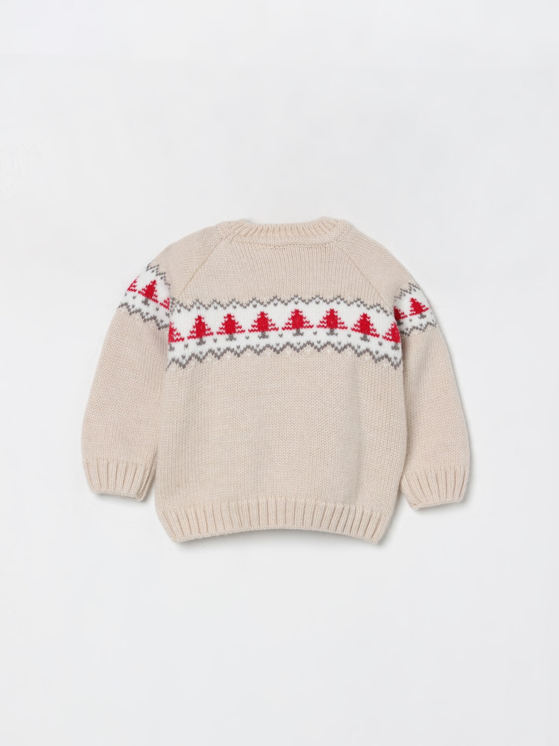 PAZ RODRIGUEZ SWEATER: Sweater kids Paz Rodriguez, Beige - Img 2
