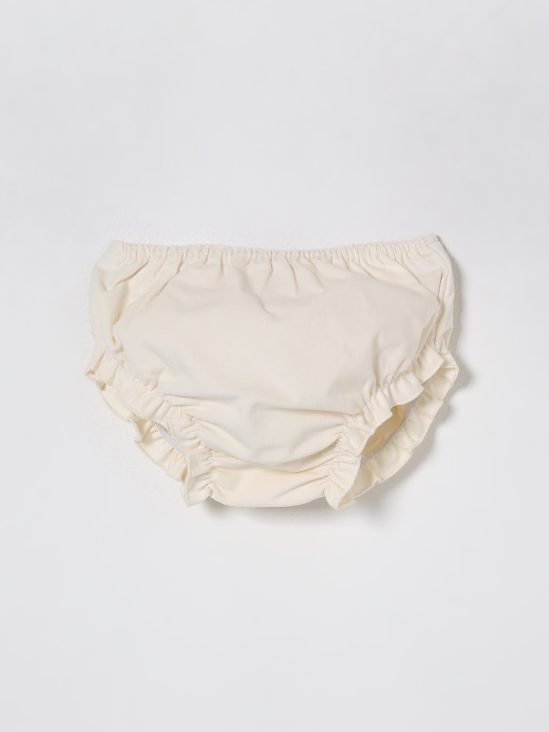 PAZ RODRIGUEZ SHORTS: Pants kids Paz Rodriguez, Cream - Img 1