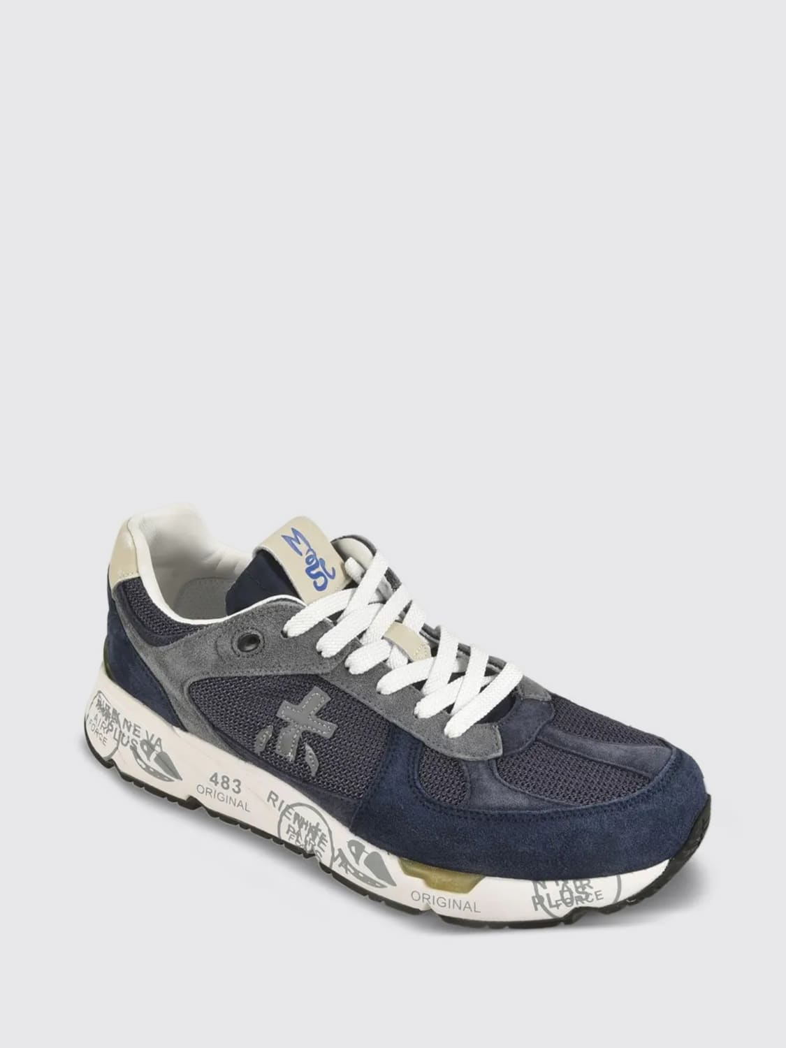 PREMIATA ZAPATILLAS: Zapatillas hombre Premiata, Azul Oscuro - Img 2