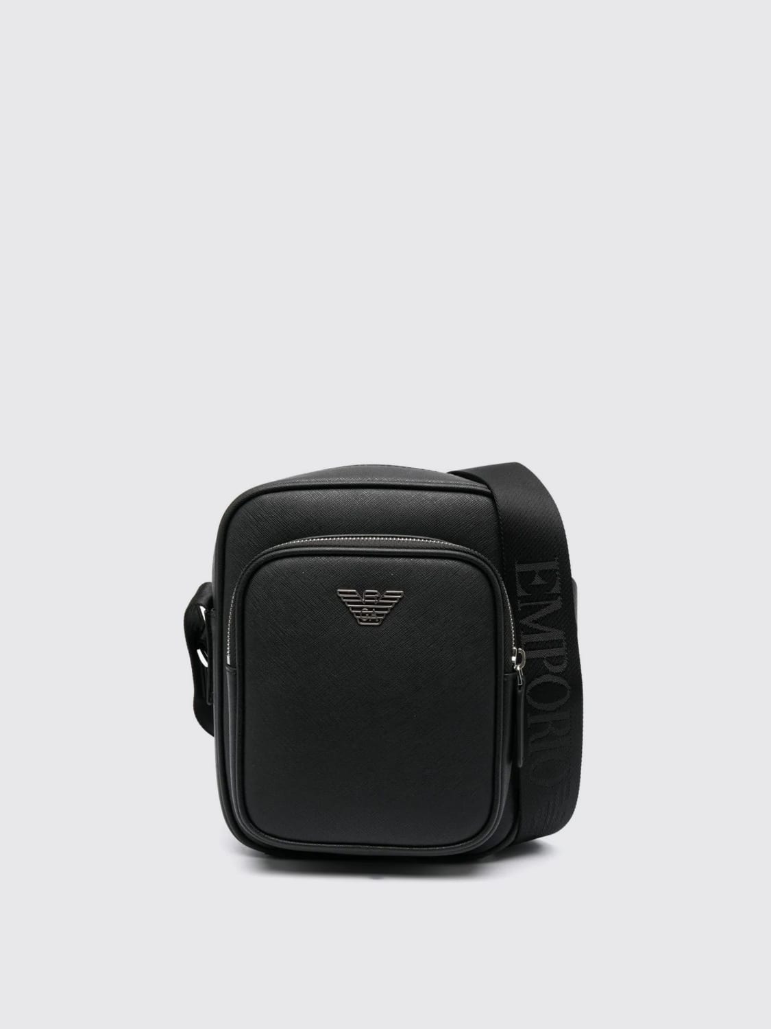 EMPORIO ARMANI SHOULDER BAG: Bags men Emporio Armani, Black - Img 1