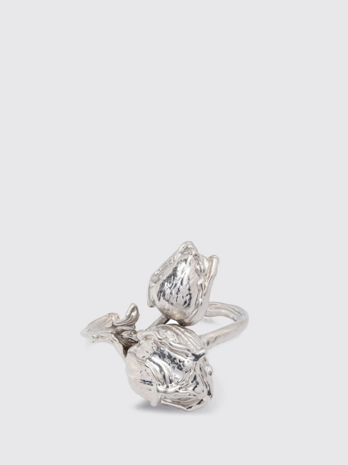 MARNI GIOIELLO: Bracciale Roses Marni in ottone , Silver - Img 1