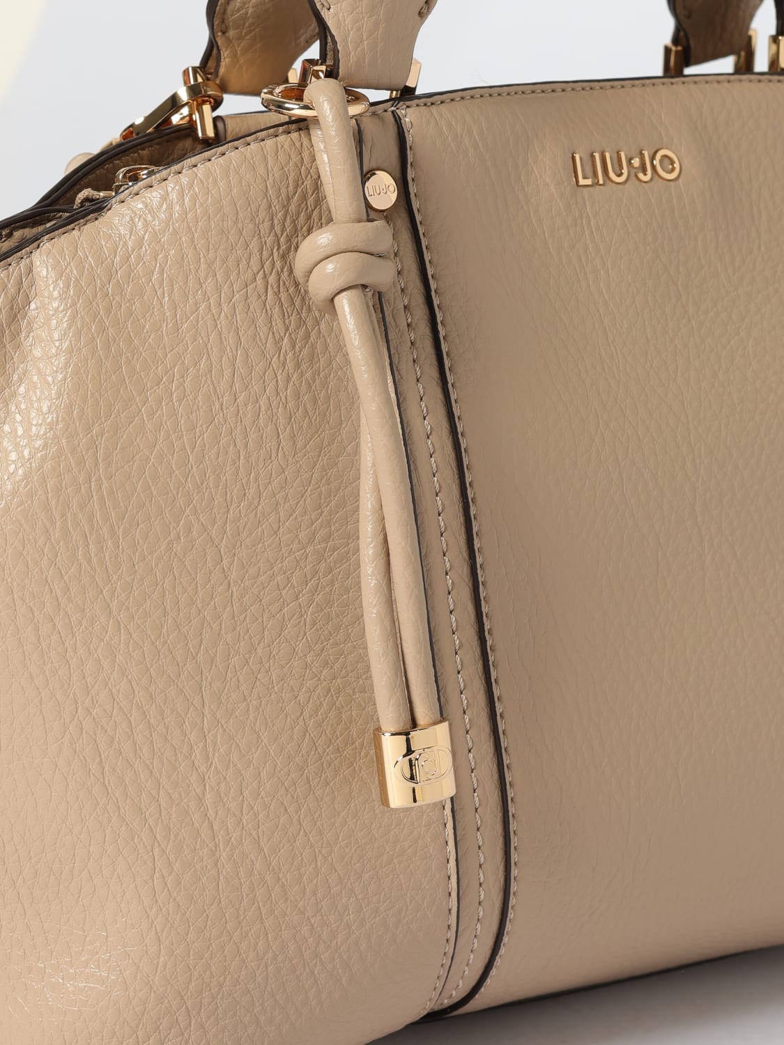 LIU JO SAC À MAIN: Sac porté main femme Liu Jo, Beige - Img 3