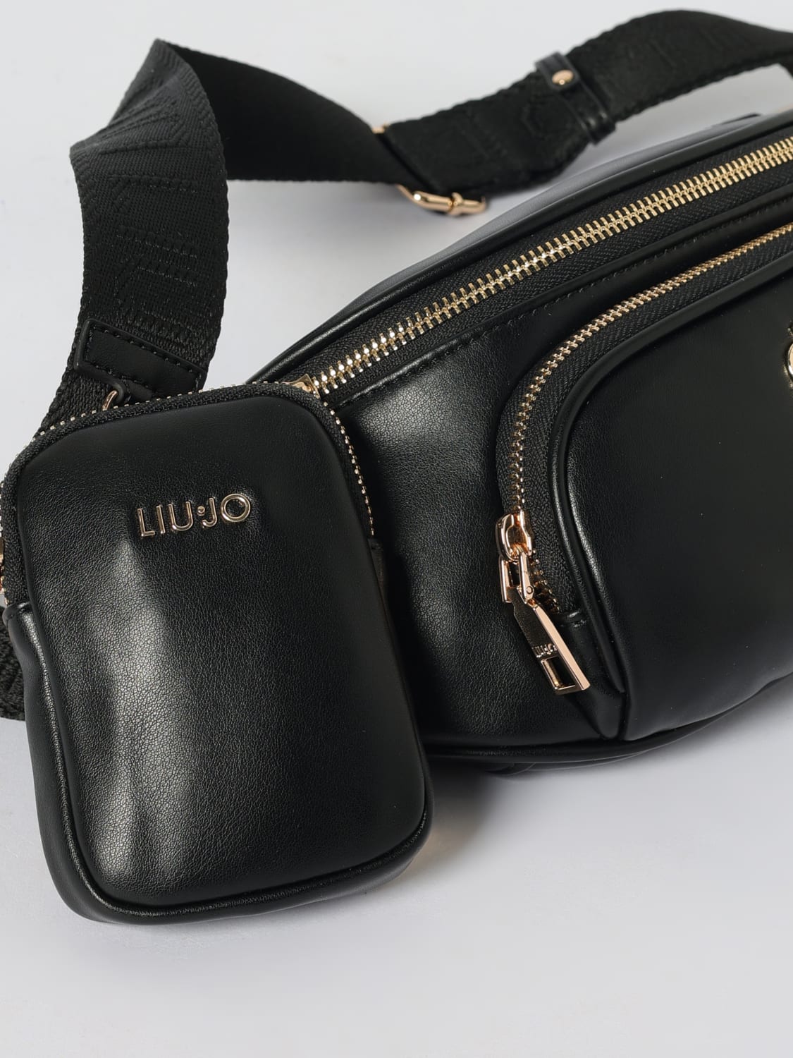 LIU JO BELT BAG: Belt bag woman Liu Jo, Black - Img 3