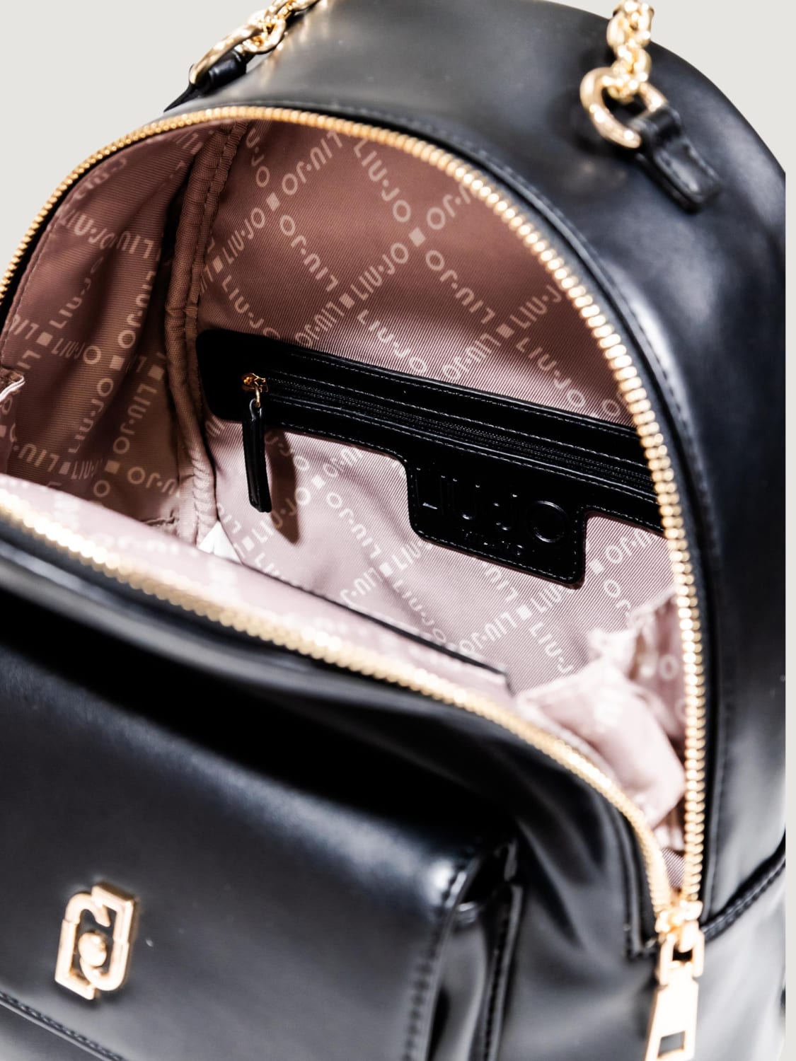 LIU JO BACKPACK: Backpack woman Liu Jo, Black - Img 4