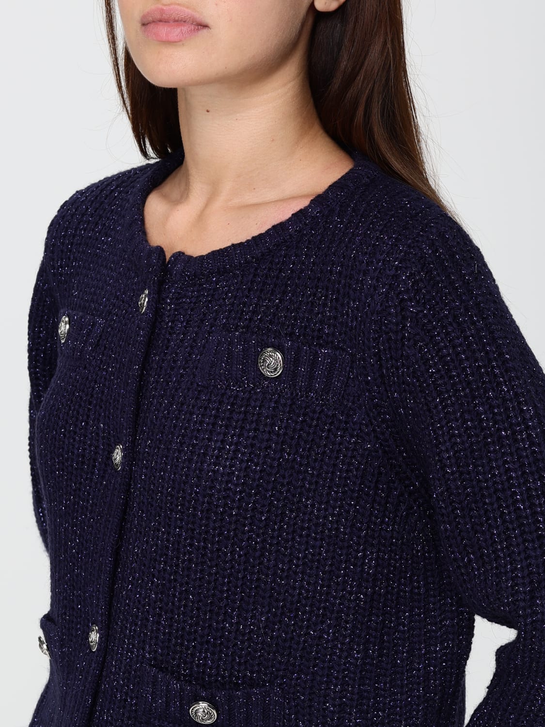 LIU JO PULLOVER: Pullover damen Liu Jo, Blau - Img 3