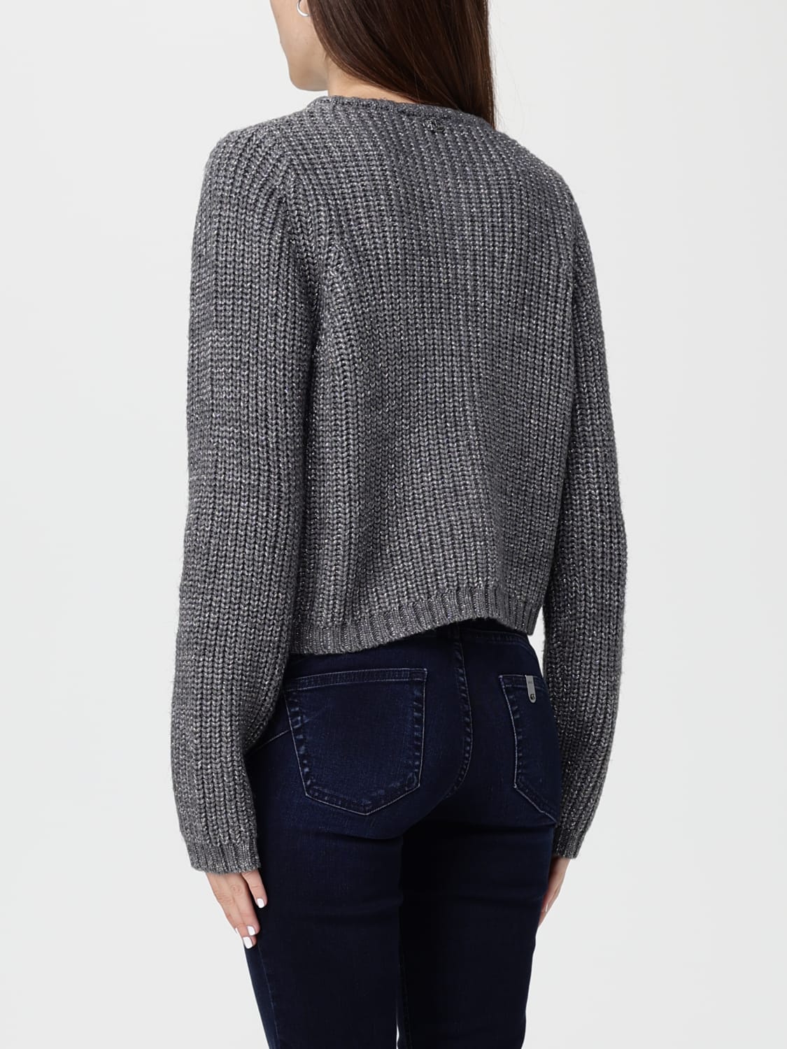 LIU JO 毛衣: 毛衣 女士 Liu Jo, 灰色 - Img 2