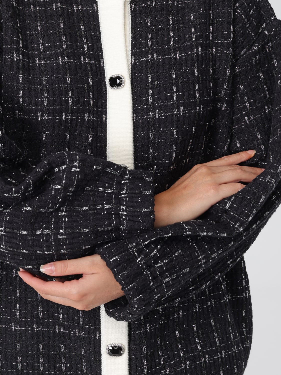 LIU JO JACKET: Blazer woman Liu Jo, Black - Img 4