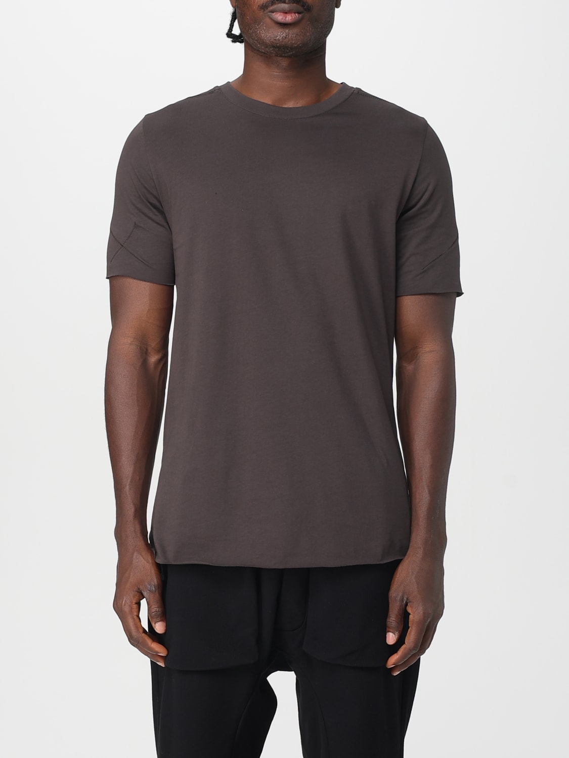 THOM KROM T-SHIRT: T-shirt men Thom Krom, Brown - Img 1