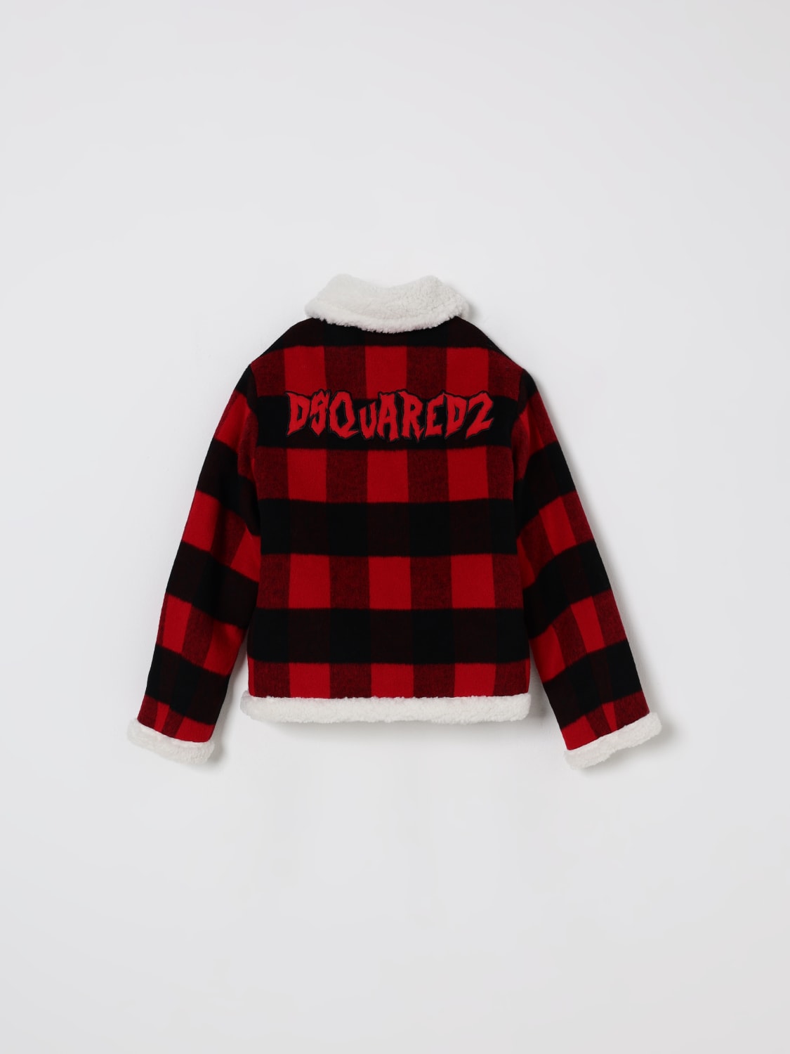 DSQUARED2 CHAQUETA: Chaqueta niños Dsquared2, Rojo - Img 2