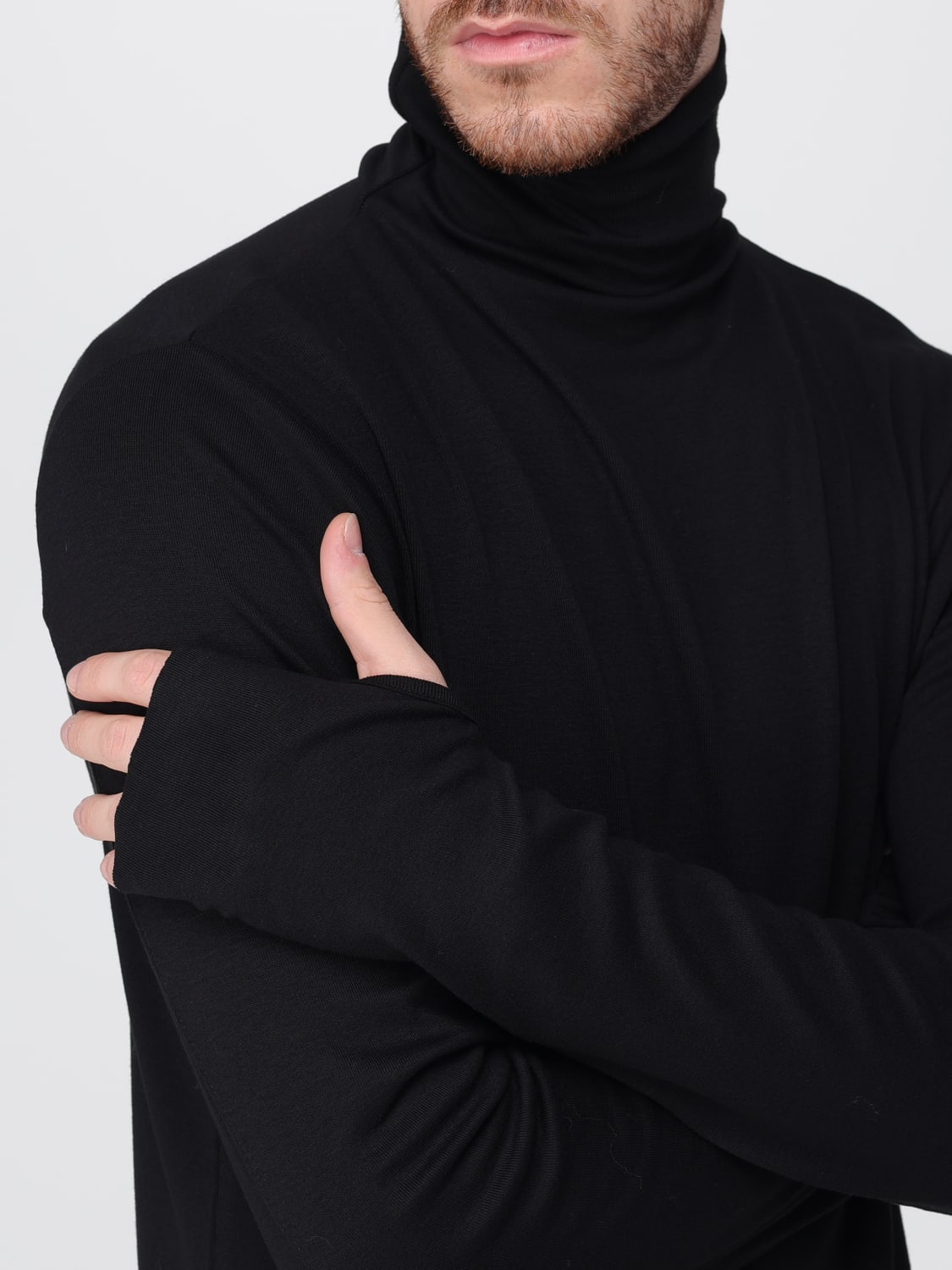 THOM KROM T-SHIRT: T-shirt men Thom Krom, Black - Img 3