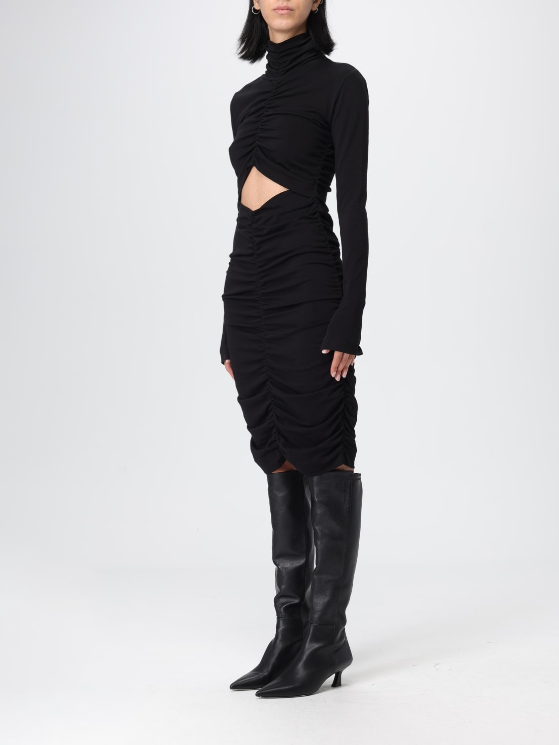 THOM KROM ROBE: Robes femme Thom Krom, Noir - Img 3