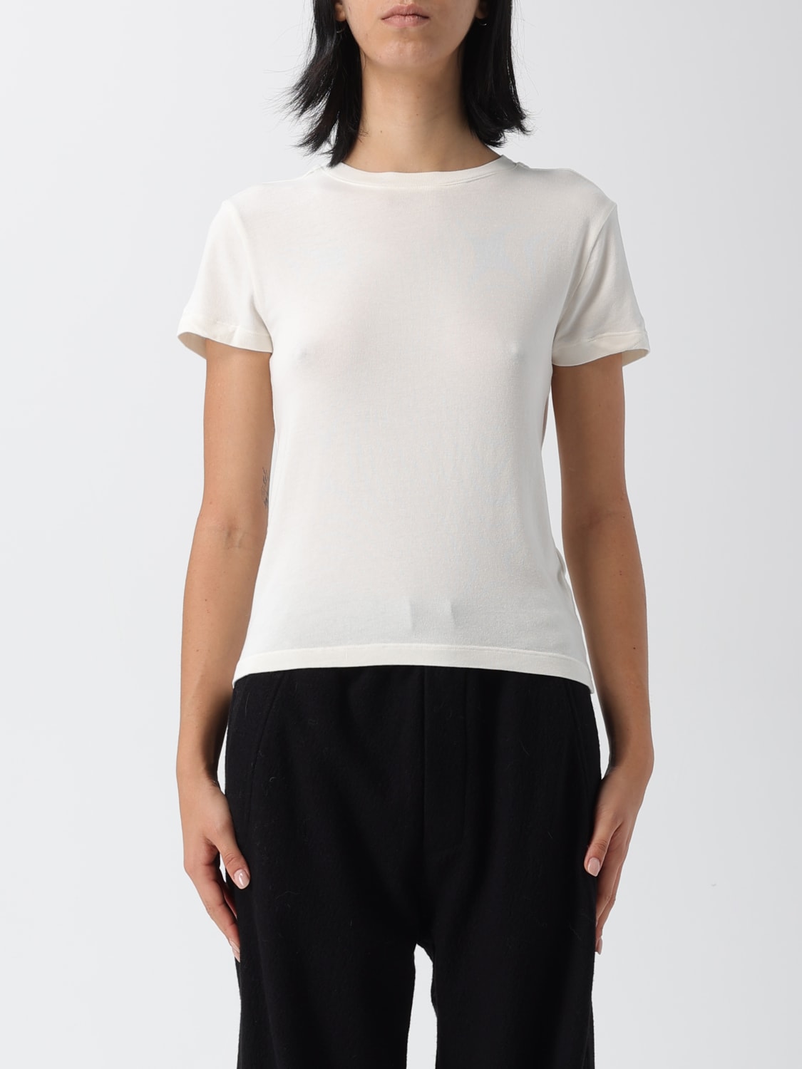 THOM KROM T-SHIRT: T-shirt femme Thom Krom, Blanc - Img 1