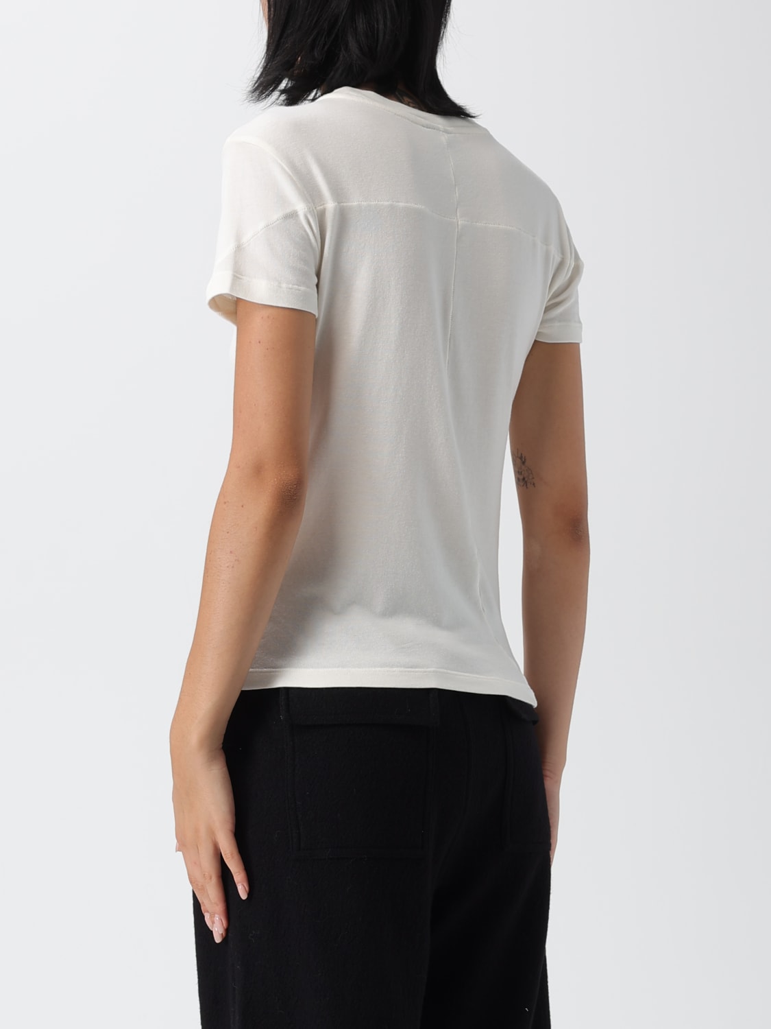 THOM KROM T-SHIRT: T-shirt femme Thom Krom, Blanc - Img 3
