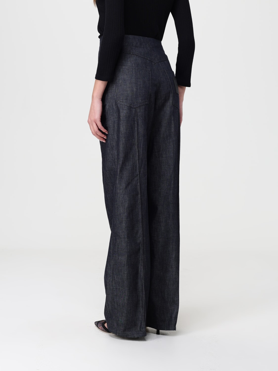 FENDI JEANS: Jeans woman Fendi, Blue - Img 3