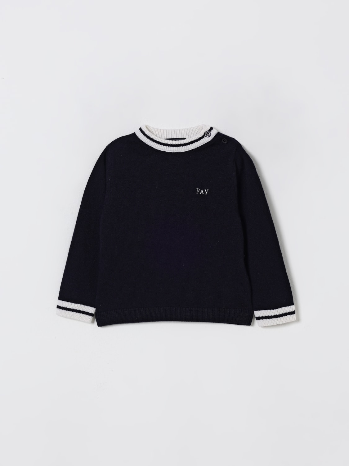 FAY JUNIOR SWEATER: Tracksuits kids Fay Junior, Blue - Img 1