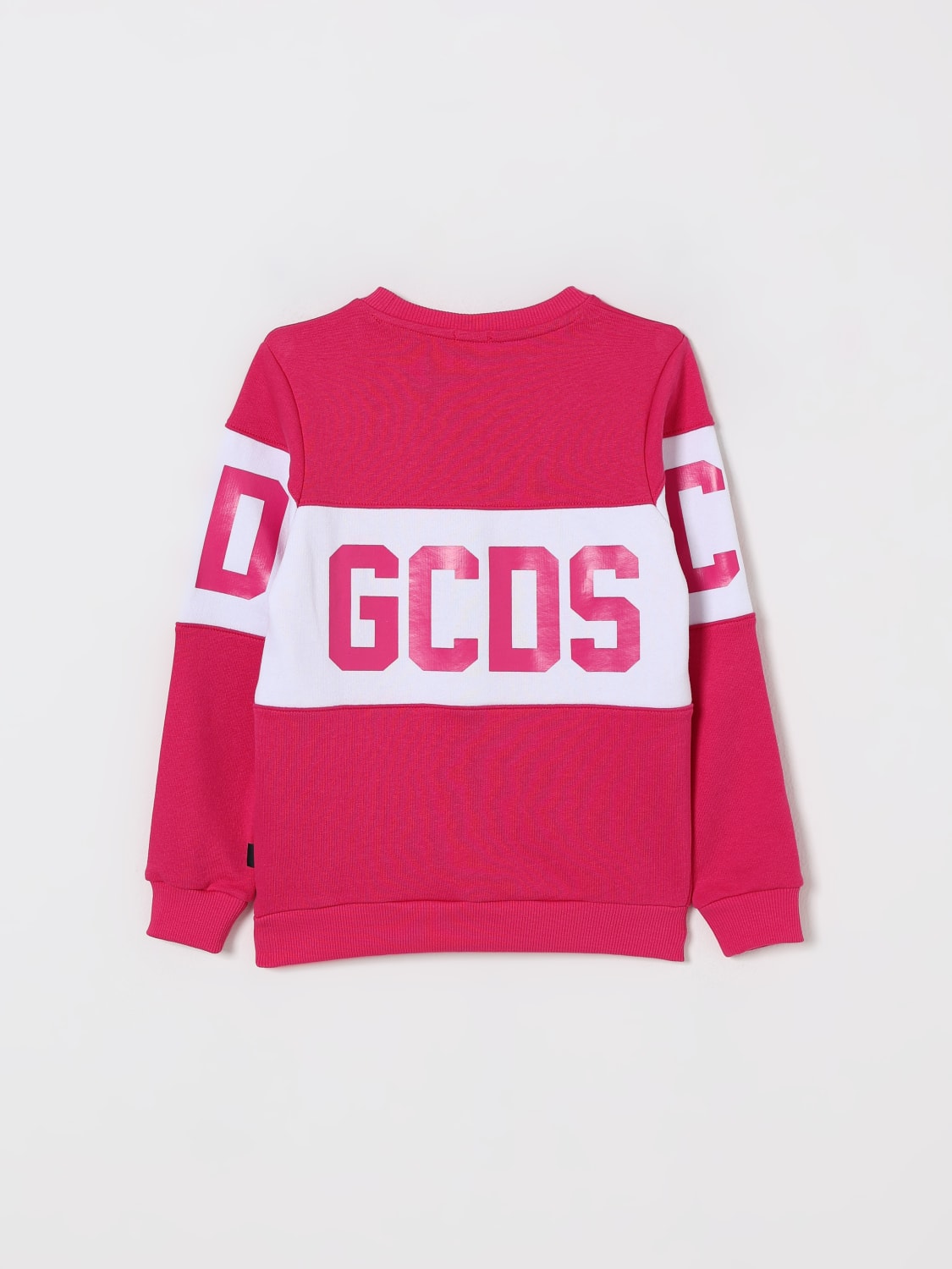 GCDS JUNIOR PULLOVER: Pullover kinder GCDS Junior, Fuchsia - Img 2