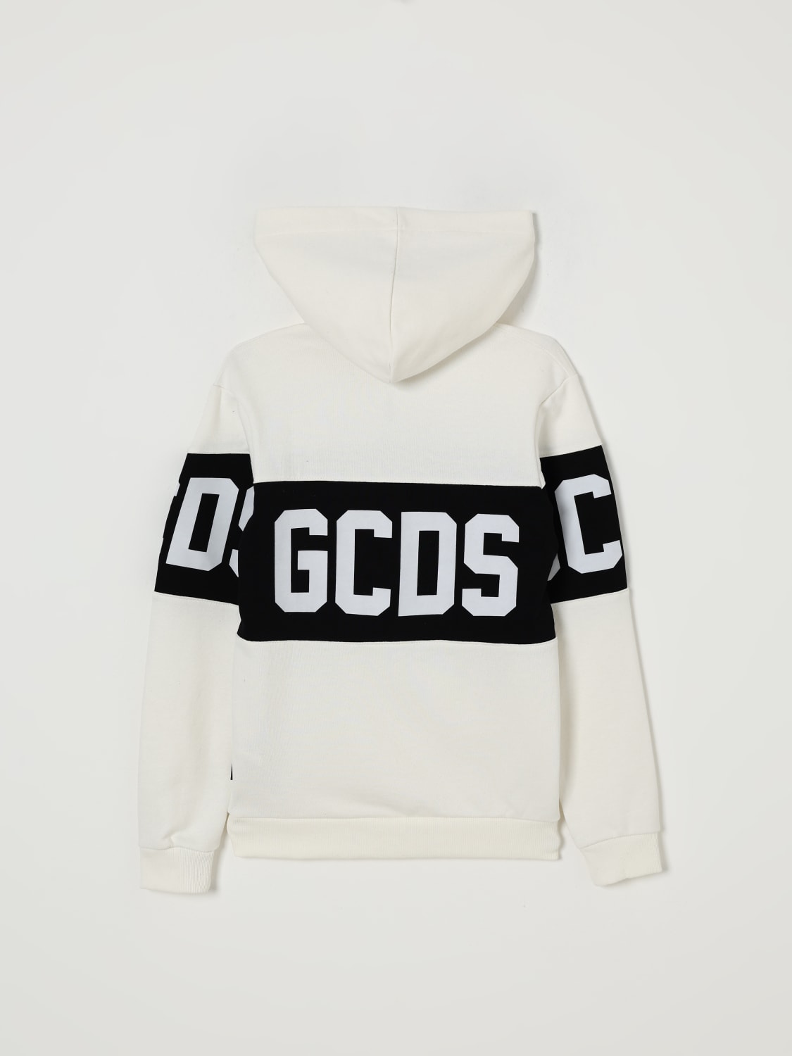 GCDS JUNIOR JERSEY: Jersey niños GCDS Junior, Blanco - Img 2