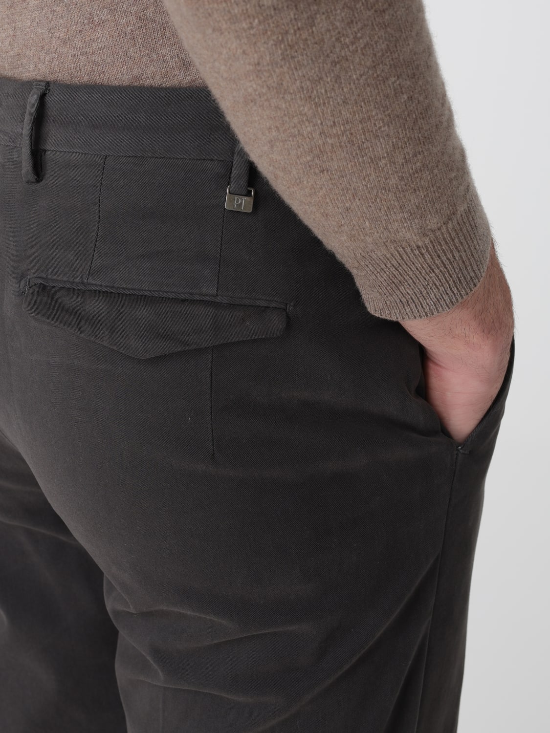 PT TORINO PANTS: Pants men Pt Torino, Grey - Img 3