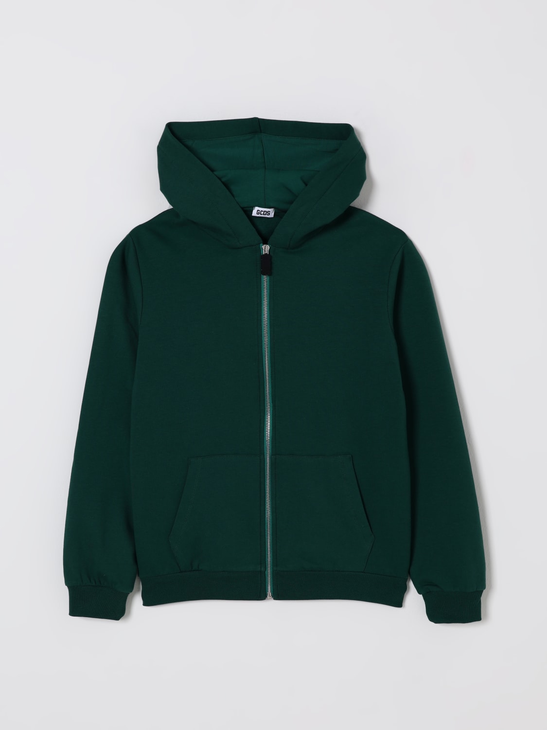 GCDS JUNIOR SWEATER: Sweater kids GCDS Junior, Green - Img 1