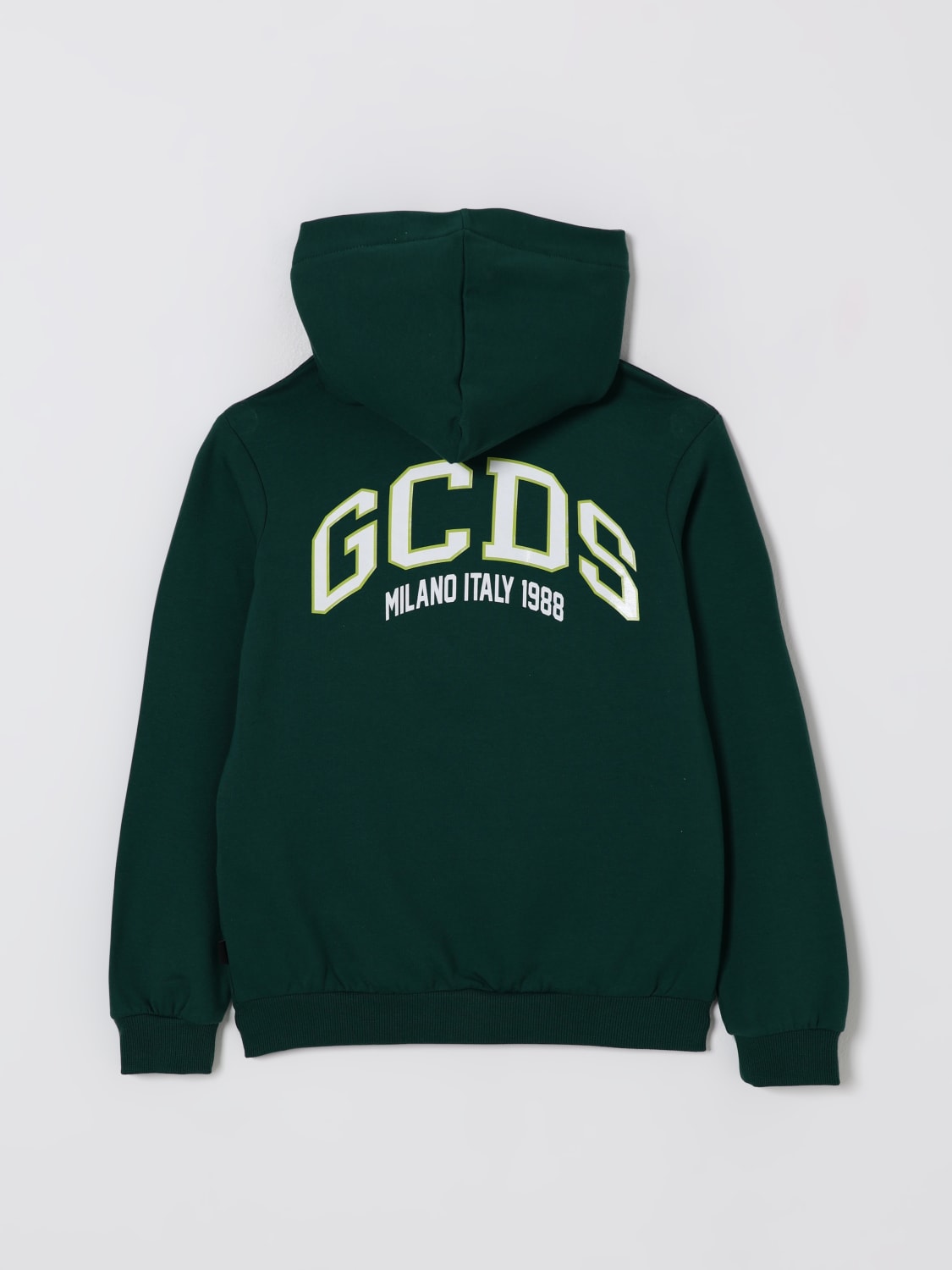 GCDS JUNIOR SWEATER: Sweater kids GCDS Junior, Green - Img 2