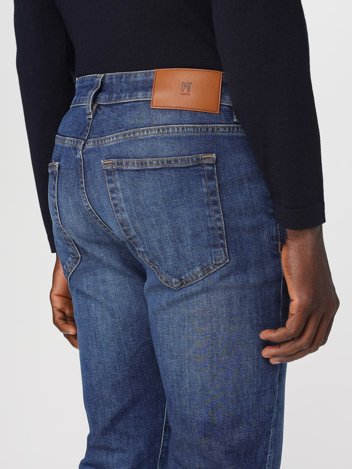 PT TORINO JEANS: Jeans men Pt Torino, Blue - Img 3