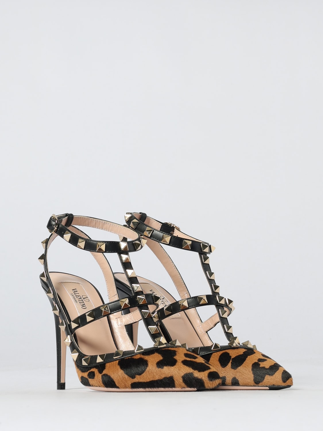 VALENTINO GARAVANI PUMP: High heel shoes woman Valentino Garavani, Brown - Img 2