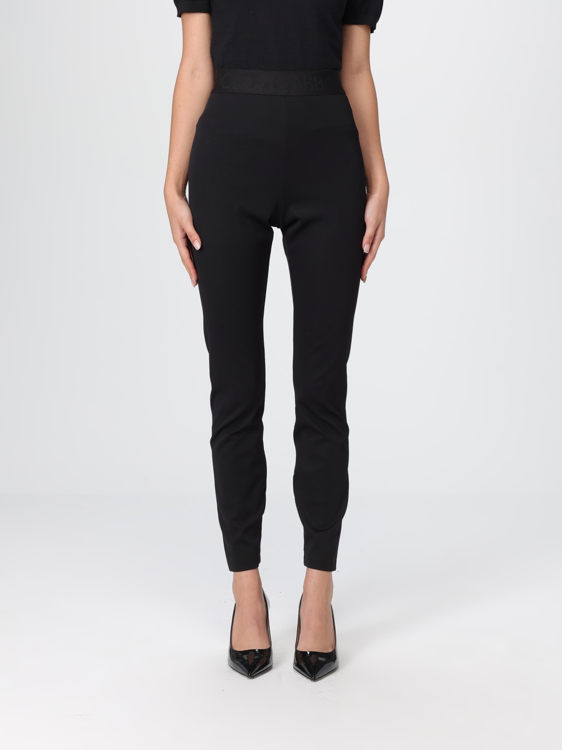 DOLCE & GABBANA HOSE: Hose damen Dolce & Gabbana, Schwarz - Img 1