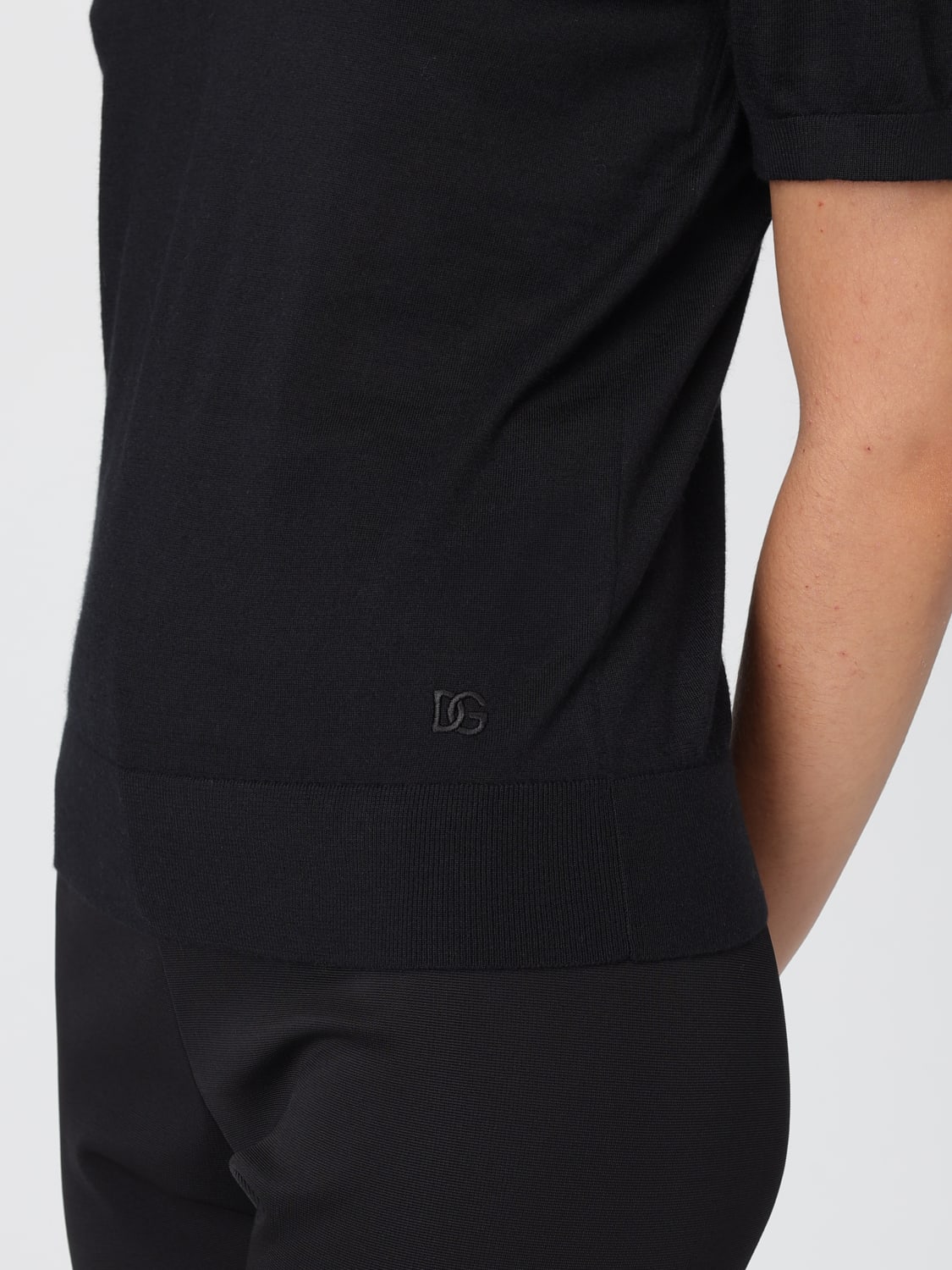 DOLCE & GABBANA POLO: Polo mujer Dolce & Gabbana, Negro - Img 5