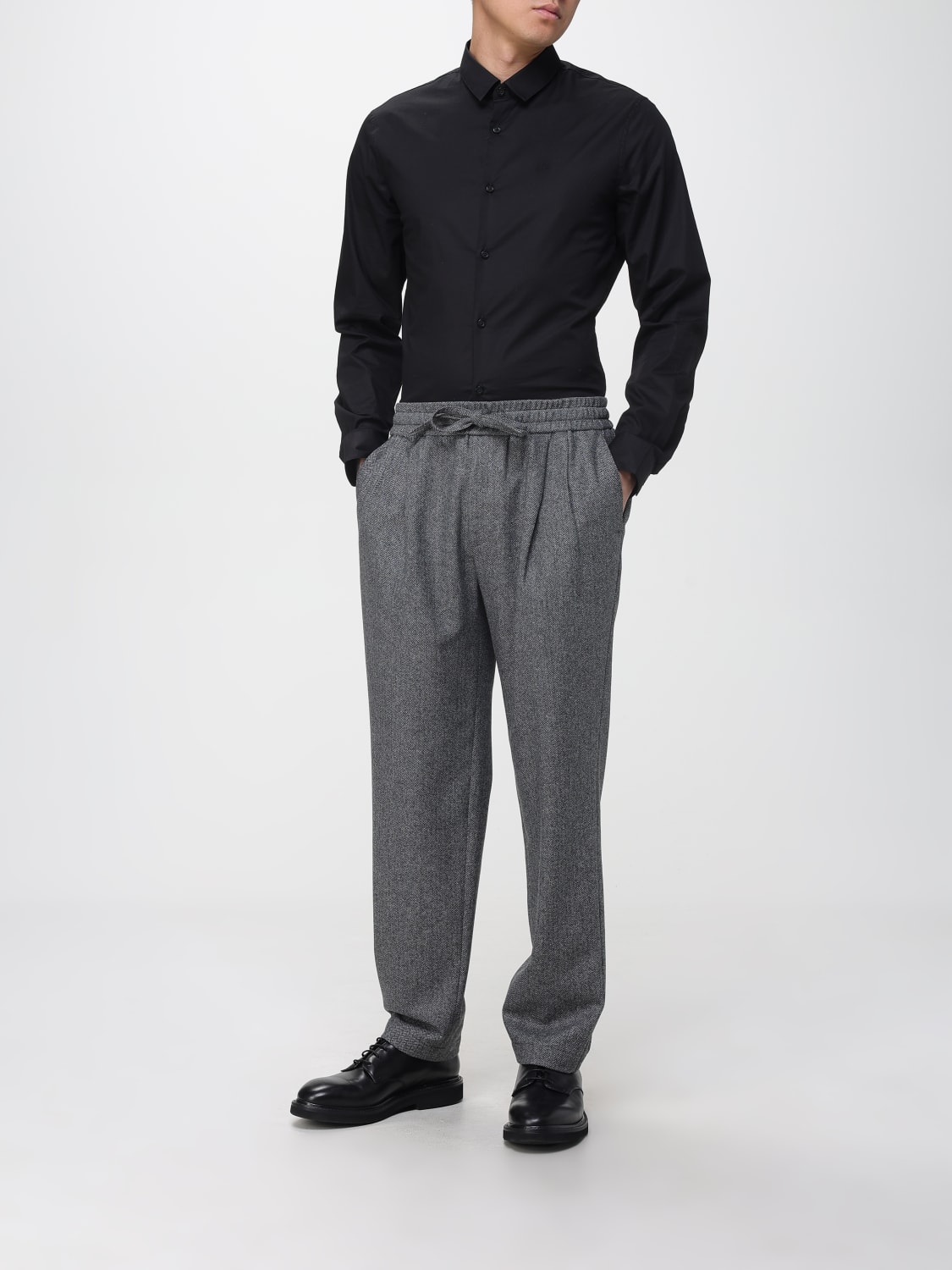 DOLCE & GABBANA PANTALON: Pantalon homme Dolce & Gabbana, Gris - Img 2