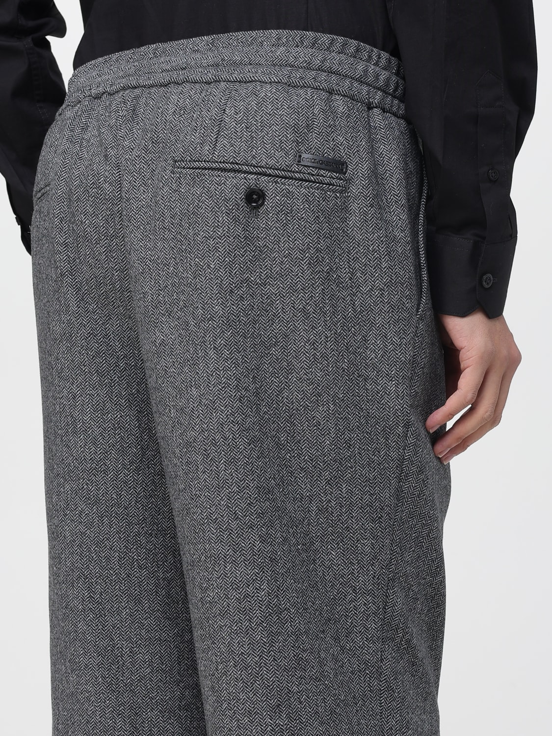 DOLCE & GABBANA PANTALON: Pantalon homme Dolce & Gabbana, Gris - Img 5