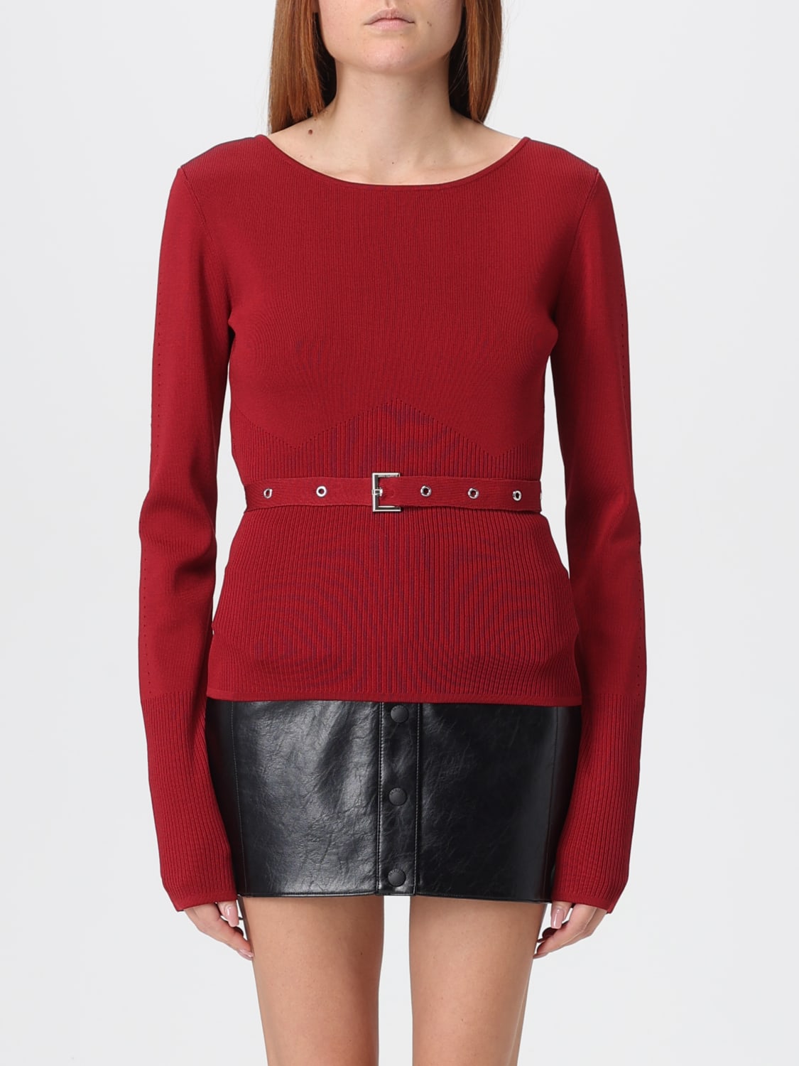 PATRIZIA PEPE PULLOVER: Pullover damen Patrizia Pepe, Rot - Img 1